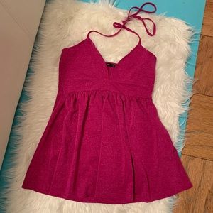 🌵 3 fo$20 Vero moda pink sparkly party top